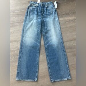 Premium AE77 Stovepipe Wide Leg Jeans